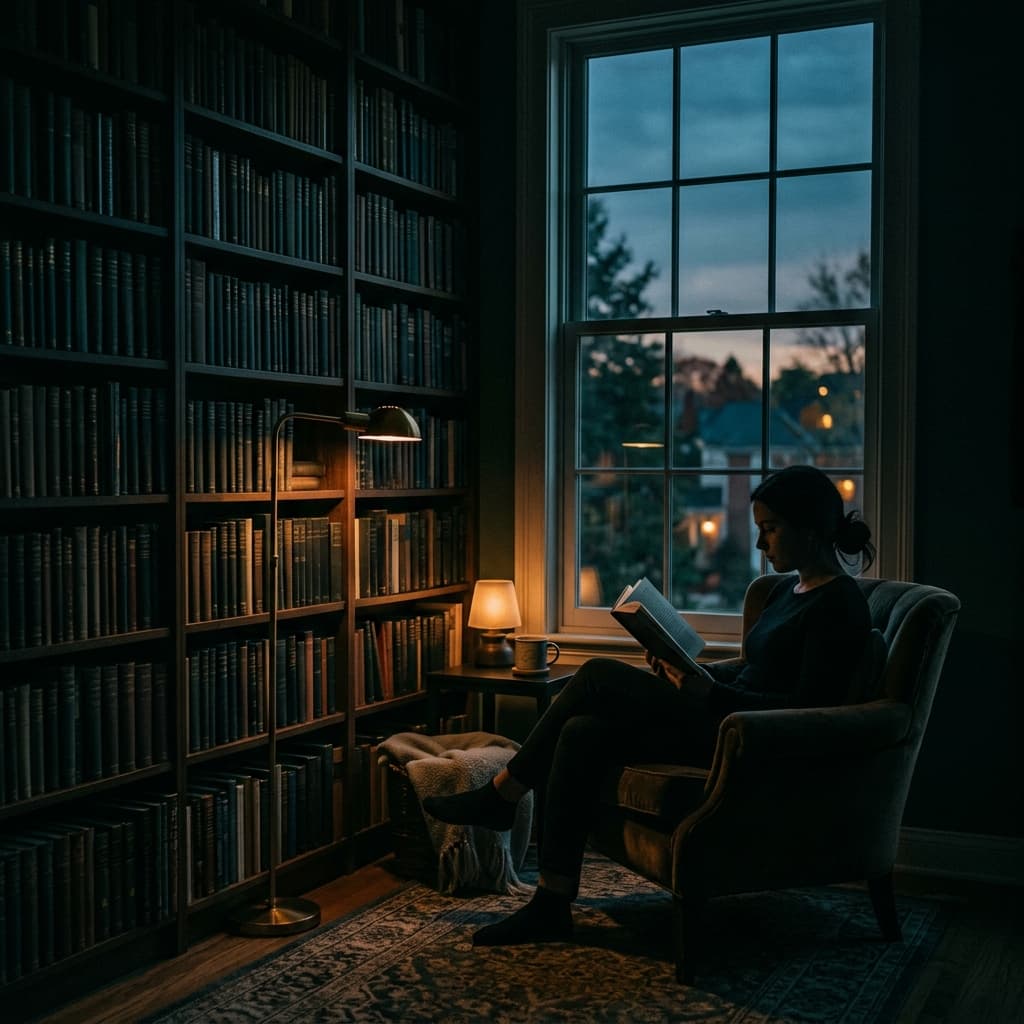 Cozy reading environment
